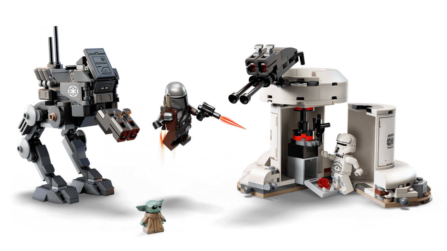 75444 LEGO® Star Wars™ AT-RT™ Attack (75444) – Byggset med The Mandalorian ...