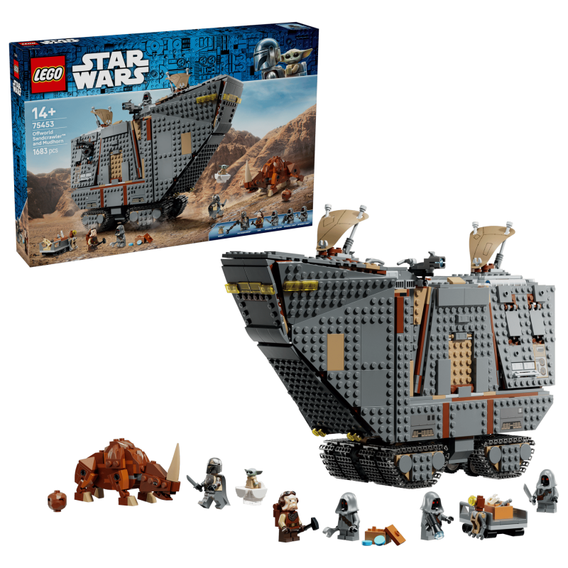 LEGO Star Wars Offworld Sandcrawler™ and Mudhorn 75453