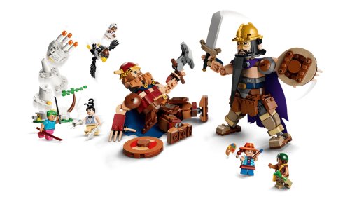 LEGO ONE PIECE Dorry mot Brogy – jättarna i Little Garden 75644