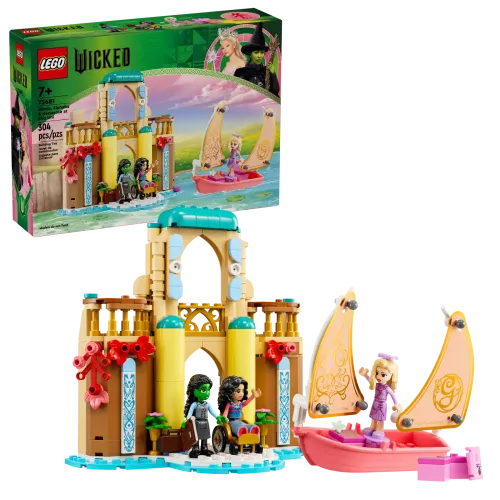 Lego Wicked Glinda, Elphaba och Nessarose på Shiz University