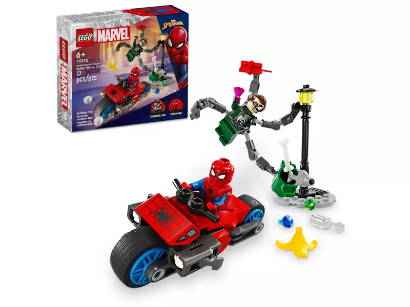 Lego Marvel - Motorcykeljakt: Spider-Man mot Doc Ock