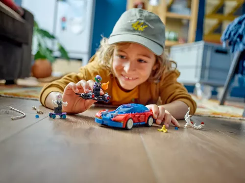 Lego Marvel - Spider-Mans Racerbil och Venom Green Goblin