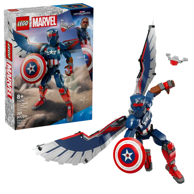 Lego Marvel Super Heroes Byggfigur - Nya Captain America