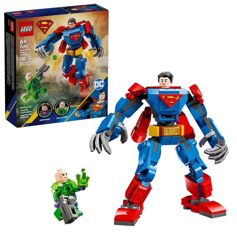 Lego Super Heroes Supermans Robot mot Lex Luthor