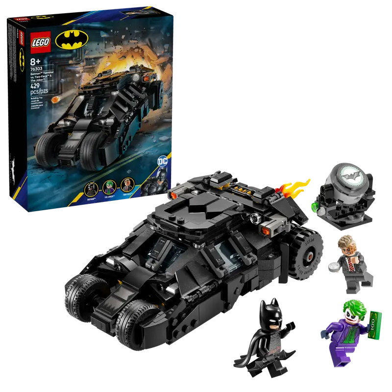 Lego Super Heroes Batmans Tumbler mot Two-Face & Jokern