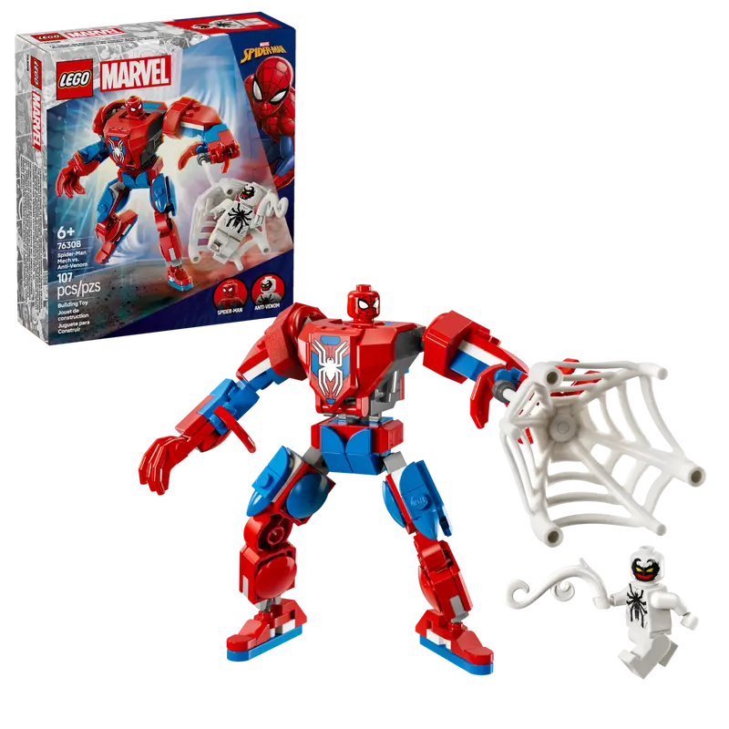 Lego Super Heroes Spider-Mans Robot mot Anti-Venom