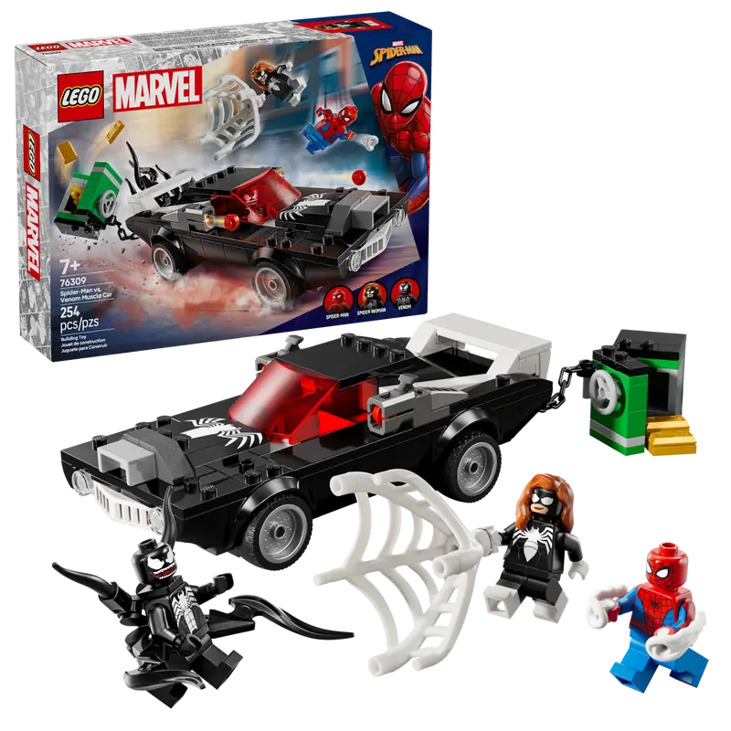 Lego Super Heroes Spider-Man mot Venoms Muskelbil