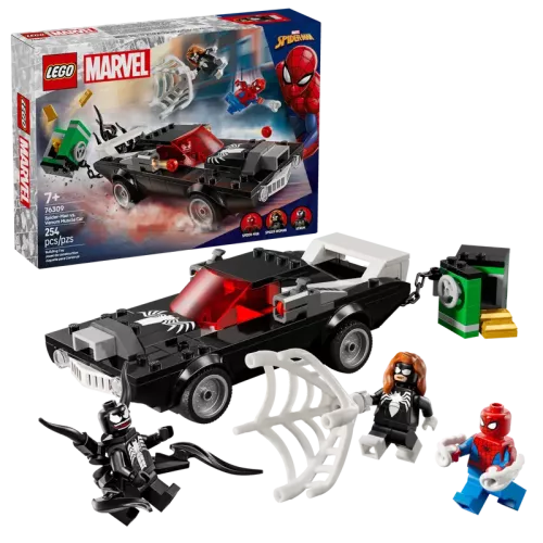 Lego Super Heroes Spider-Man mot Venoms Muskelbil