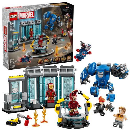 LEGO Super Heroes Iron Mans Labb: Rustningarnas Sal 76315