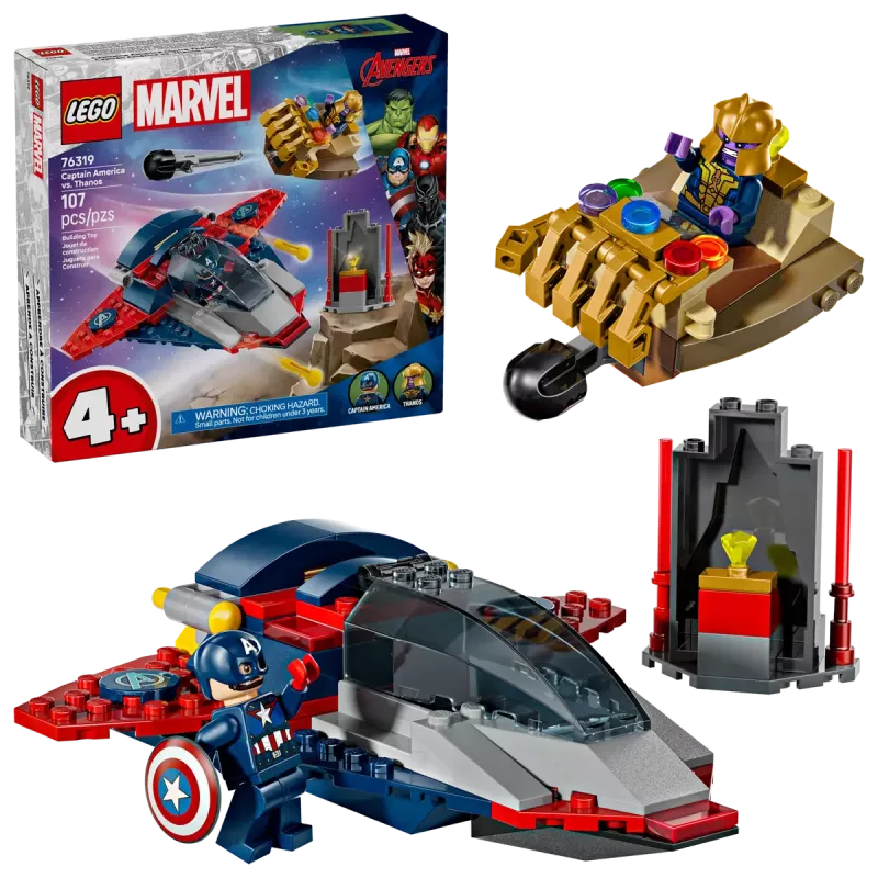 LEGO Super Heroes Captain America mot Thanos 76319