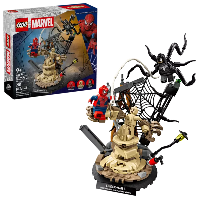 LEGO Super Heroes Episk strid: Spider-Man mot Sandman 76334