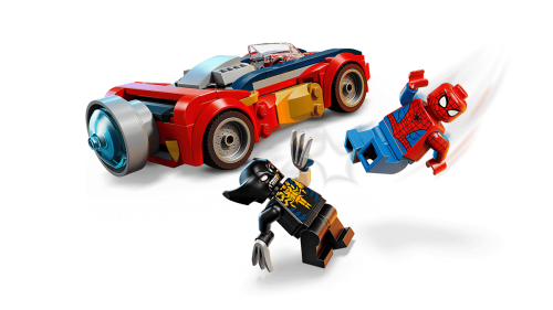 LEGO Super Heroes Spider-Mans bil mot venomifierad Wolverine 76336