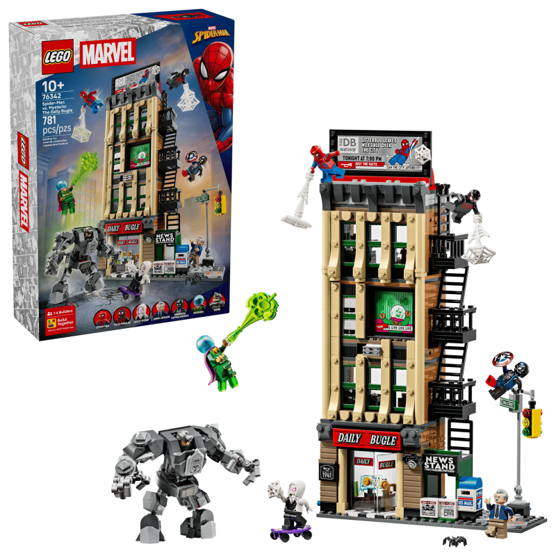 LEGO Super Heroes Spider-Man mot Mysterio: Daily Bugle 76342