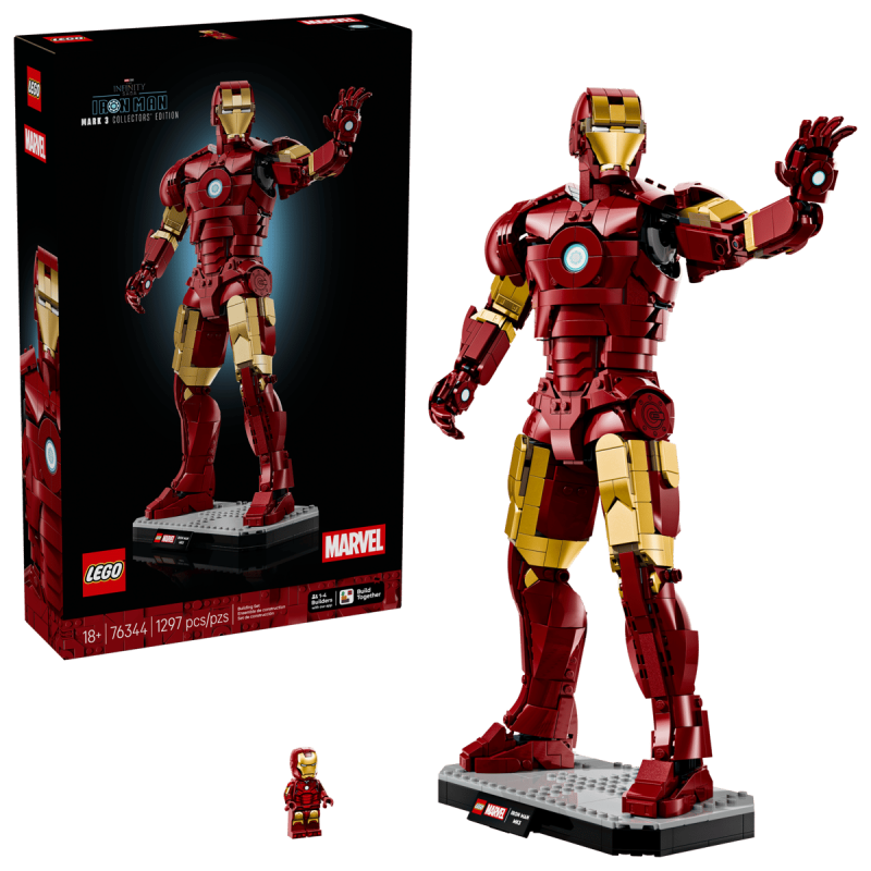 LEGO Super Heroes Iron Man Mark 3 – samlarutgåva 76344