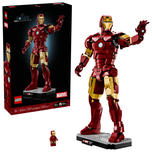 LEGO Super Heroes Iron Man Mark 3 – samlarutgåva 76344
