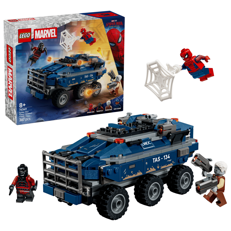 LEGO Super Heroes Spider-Mans fängelsetransportjakt 76349