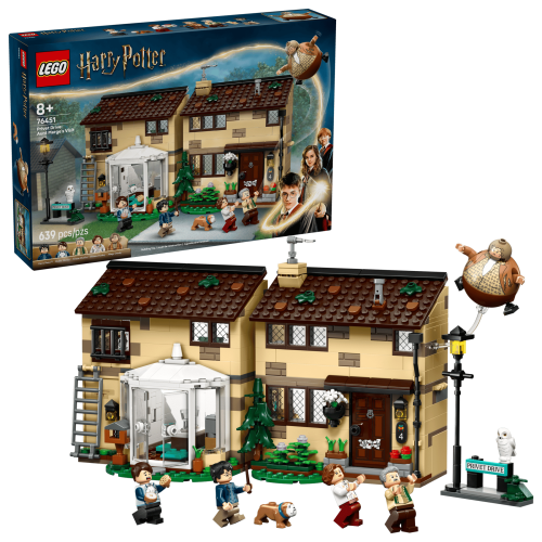 LEGO Harry Potter Bokstöd: Privet Drive: faster Marges besök 76451