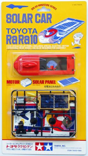 Solar Car Toyota Rara 1/50