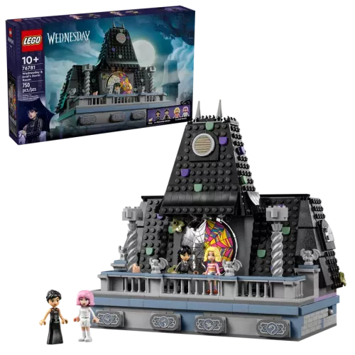 Lego Wednesday & Enids Korridorsrum