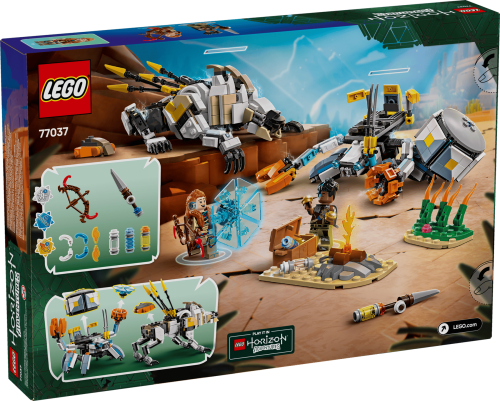 LEGO Horizon Aloy och Varl mot Sköldkryp och Sågtand 77037