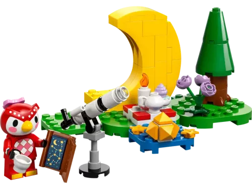 Lego Animal Crossing Stjärnskådning med Celeste
