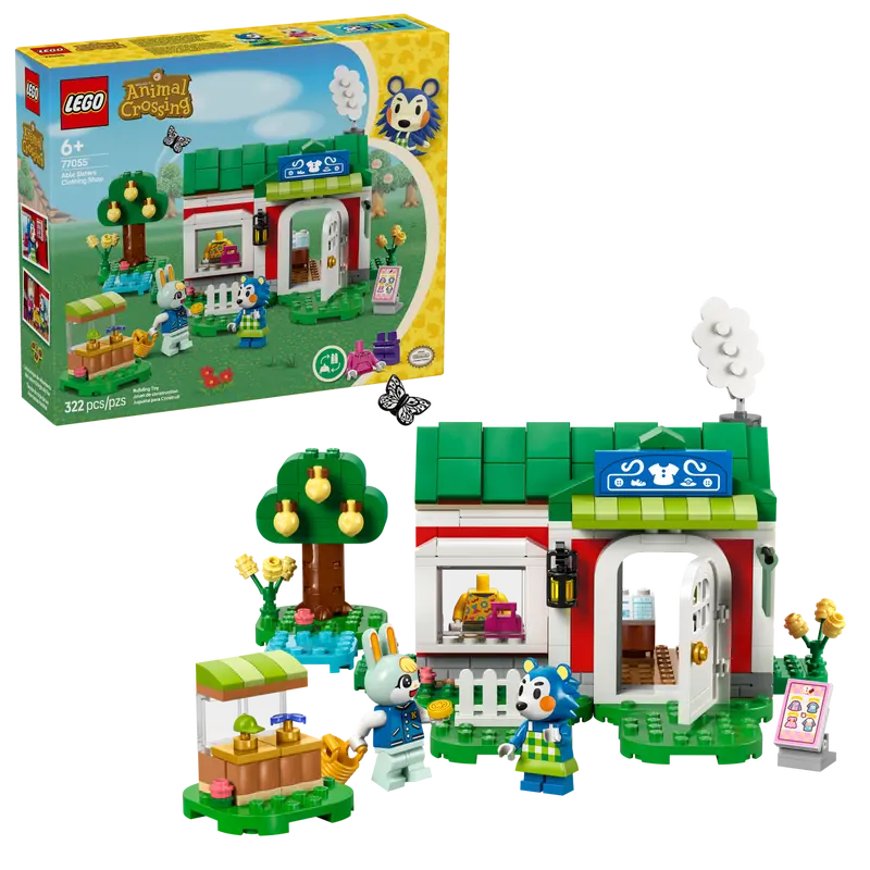 Lego Animal Crossing Able Sisters Klädaffär