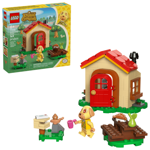 LEGO Animal Crossing Det mysiga Huset där Goldie bor 77058