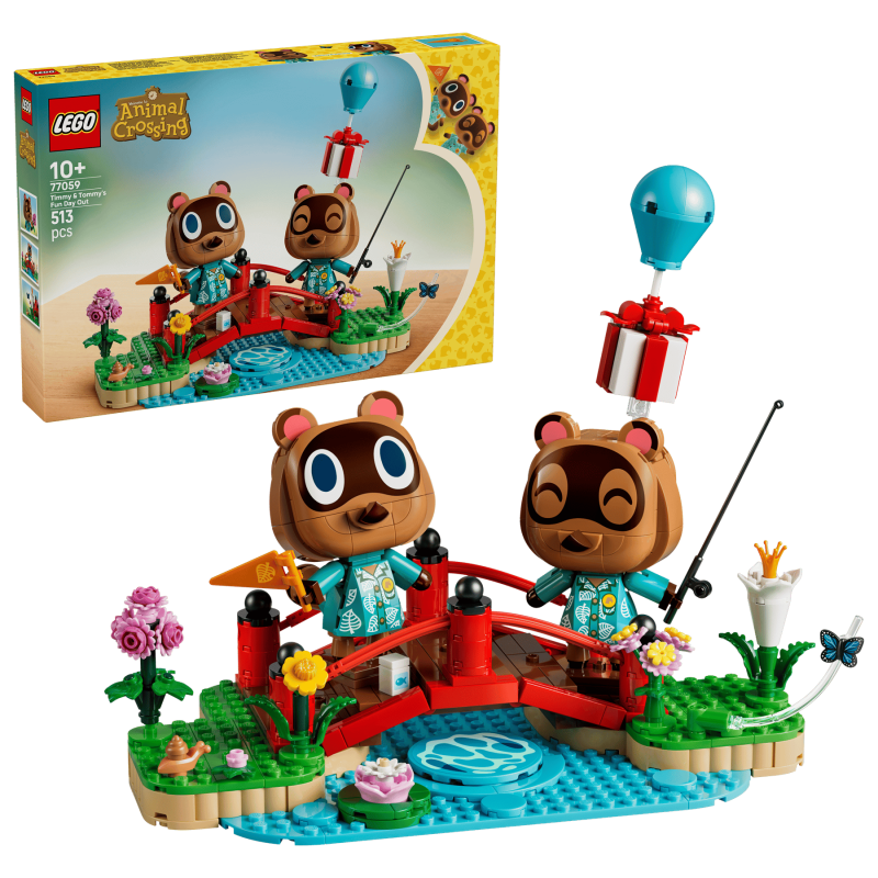 LEGO Animal Crossing Timmy och Tommy har en rolig dag 77059