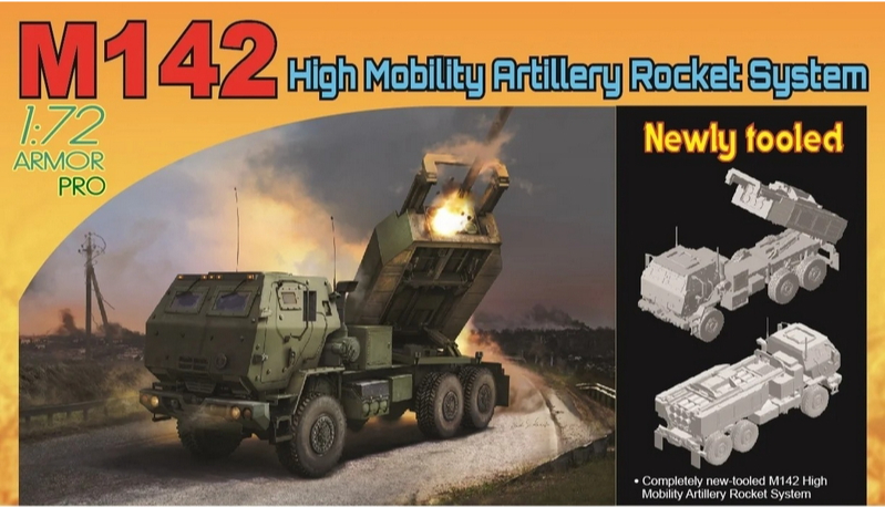 M142 High Mobility Artillery Rocket System 1/72