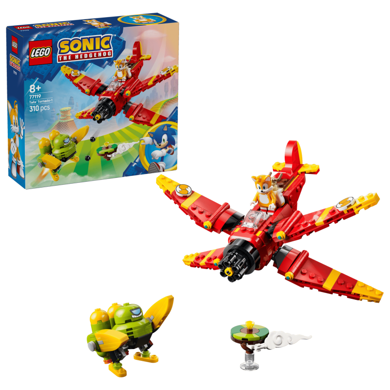 LEGO Sonic Tails Tornado-1 77119
