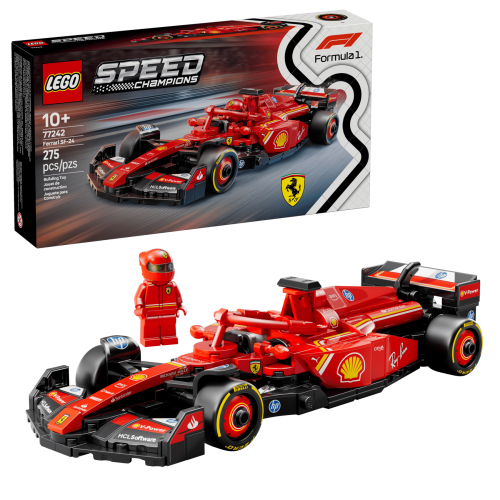 LEGO Speed Champions Ferrari SF-24 F1 Racerbil 77242