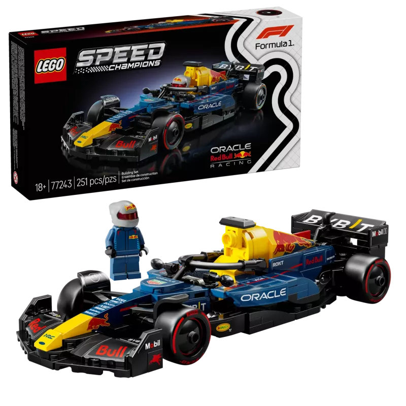 LEGO Speed Champions Oracle Red Bull Racing RB20 F1 Racerbil 77243