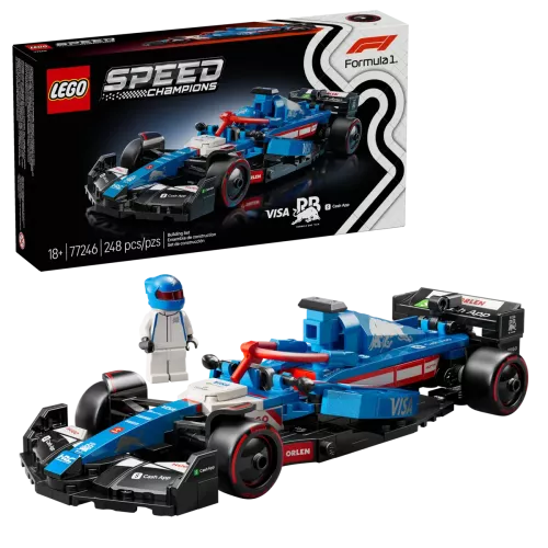 Lego Speed Champions Visa Cash App RB VCARB 01 F1 Racerbil 77246