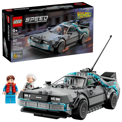 LEGO Speed Champions Tidsmaskinen från Tillbaka till framtiden 77256