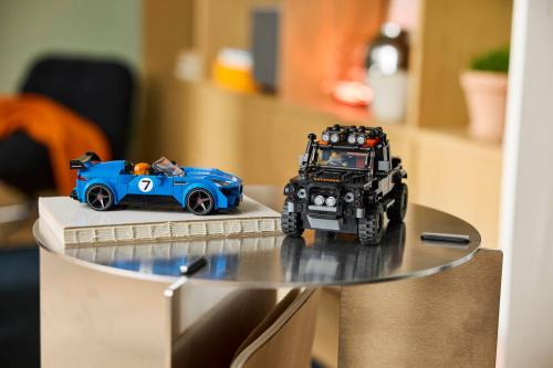 LEGO Speed Champions Jaguar Project 7 och Land Rover Defender 77264