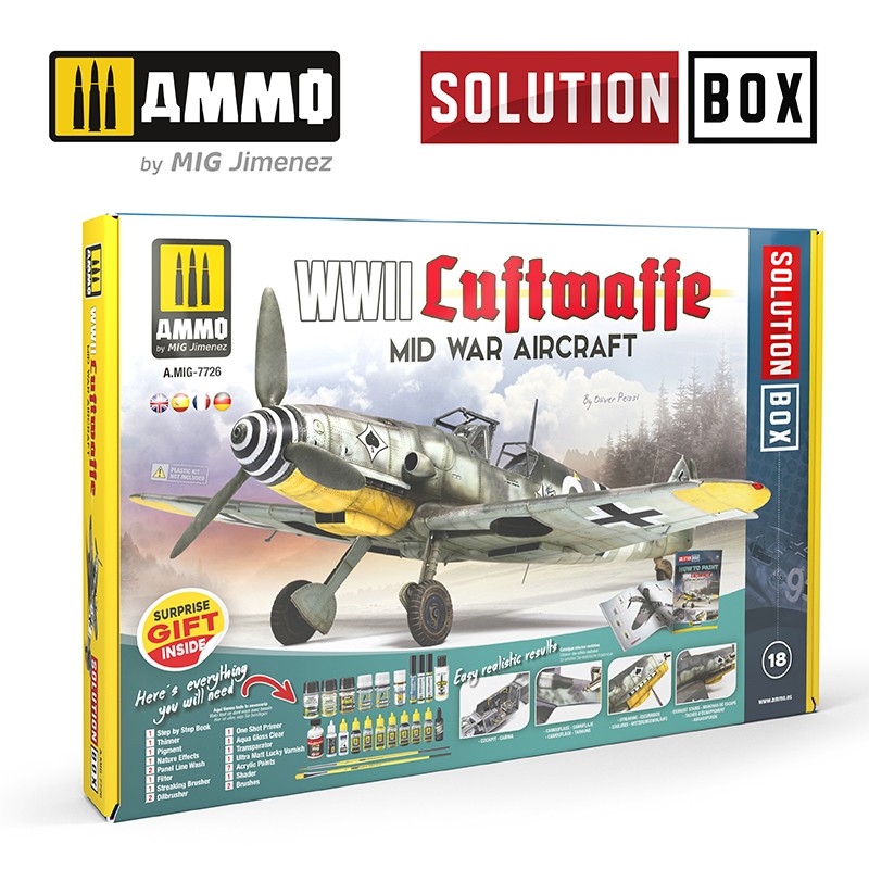 SOLUTION BOX - WWII Luftwaffe Mid War Aircraft