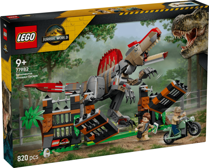 LEGO Jurassic World Dinosaurieflykt med spinosaurus 77982