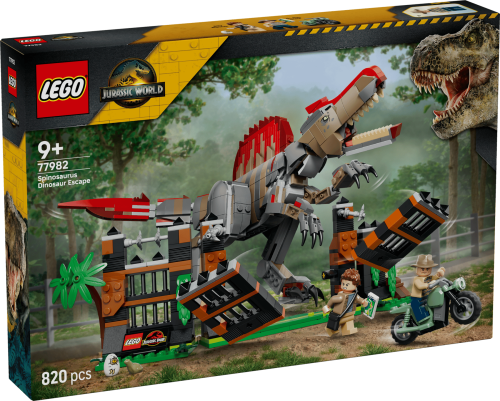 LEGO Jurassic World Dinosaurieflykt med spinosaurus 77982