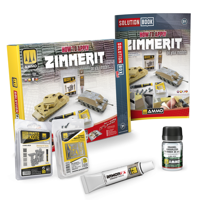 SOLUTION BOX  MINI 31 – How to Apply ZIMMERIT in scale