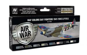 RAF Colors Day Fighters 1941-1945 & P.R.U. (x8)