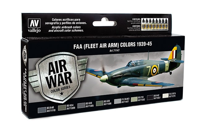 FAA (FLEET AIR ARM) Colors 1939-1945 (x8)