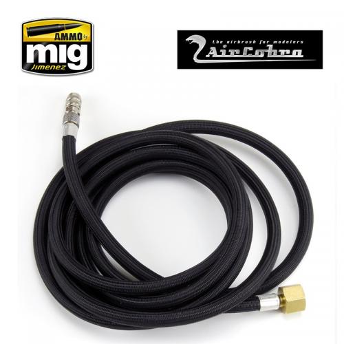 8 foot quick dis-connect braided air hose
