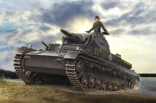 German Panzerkampfwagen IV Ausf. D Tauchpanzer 1/35