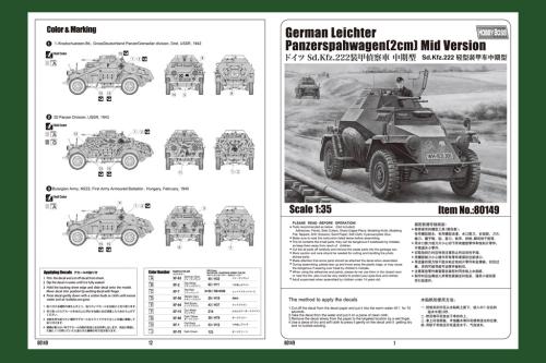 German Leichter Panzerspahwagen(2cm) Mid Version 1/35