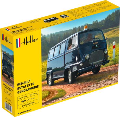 Renault Estafette Gendarmerie new mold 1/24
