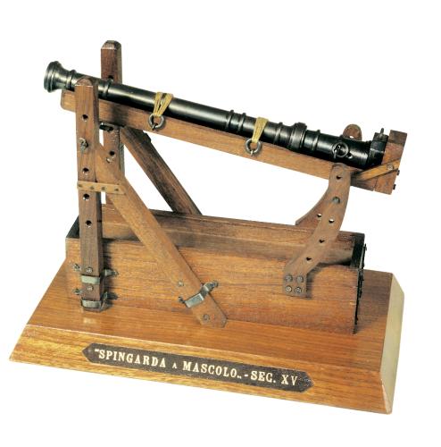 Spingarda a Mascolo sec XV. (Fortress Falconet XV Cent.) 1:17