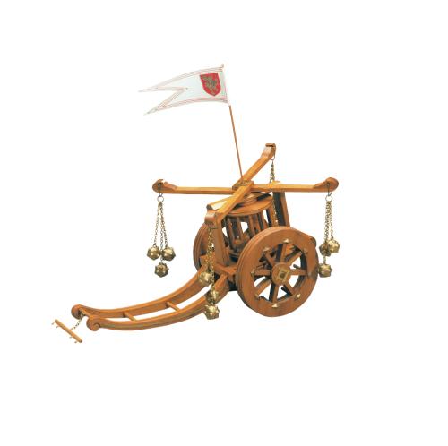 Carro Da Combattimento di Leonardo da Vinci (War Carriage 15th century) 1:17