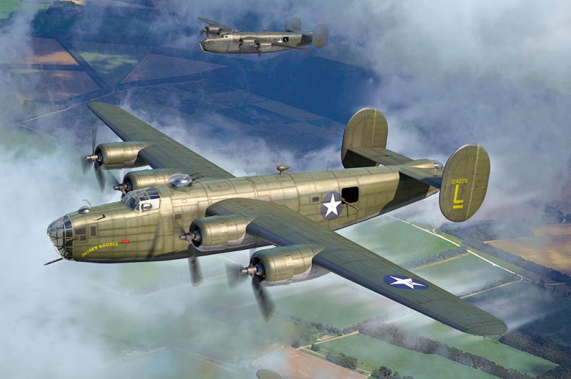 US B-24D Liberator 1/48