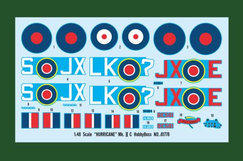 HURRICANE Mk.ⅡC 1/48