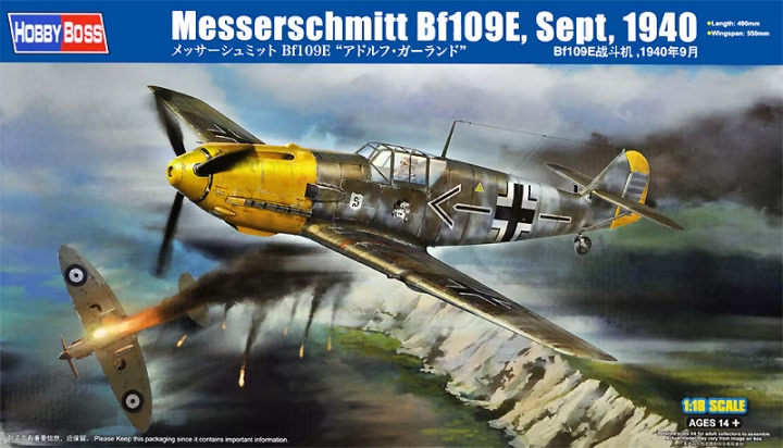 Messerschmitt Bf109E, Sept, 1940 1/18